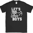 thumbnail image 1 of Let's Do This Boys Baseball T-Shirt Funny Humor Sports Gift Text Tee - Black, L, 1 of 1