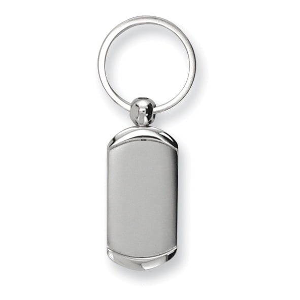 Nickel Plated Key Band Ring Size