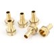 thumbnail image 1 of Conector rápido de latón de 6 piezas, 20 mm, rosca macho 1/2PT, barbado para manguera de 10 mm, 1 of 1
