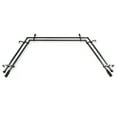thumbnail image 3 of Erwin 13/16" Double Bay Window curtain rod Adjustable 20"-36", 38"-72" - Black,(ABay-08-2D), 3 of 4