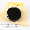 thumbnail image 2 of Rosin Natural for Violin Cello Viola Rosin Round Light Low Dust for Bows String Music Instrument Accessory (black), 2 of 4