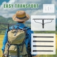 thumbnail image 6 of FENHRTVM Thatch Rake, 63in Adjustable Garden Rake, Heavy Duty  Rakes for Lawns,Gathering Leaf Loosening Soil, Black, 6 of 7