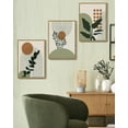 thumbnail image 3 of Decoración mural PHOPAGO Boho Plant Green Botanic enmarcada 28 x 36 cm x 3, 3 of 7