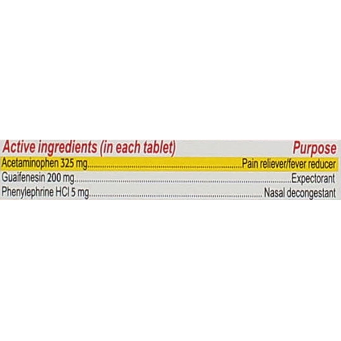 Sudafed PE Head Congestion + Mucus Relief Tablets for Sinus Pressure, Congestion, & Headache, Non-Drowsy Decongestant with Acetaminophen, Guaifenesin & Phenylephrine HCI, 24 ct (Pack of 2)