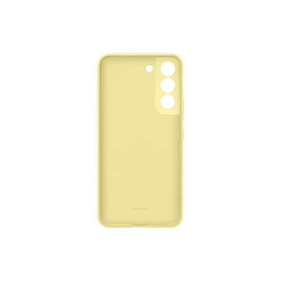 Samsung Galaxy S22 Silicone Cover, Yellow (EF-PS901TYEWMT)