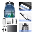 thumbnail image 6 of Gaeub Christmas Trees School Backpack Waterproof Bookbag for Men Women College High School Bags, 6 of 8