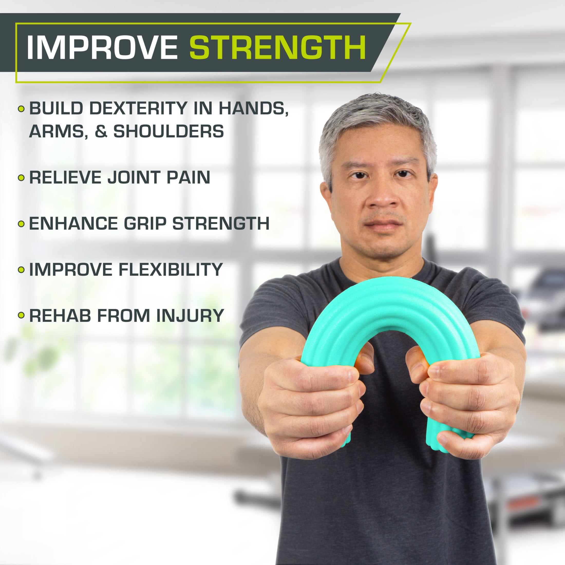 ProsourceFit Flex and Twist Bars Sets and Singles for Occupational Therapy of Joint Injury