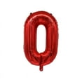 thumbnail image 2 of 16 Inch Birthday Balloon Numbers 0-9 Foil Balloons Red Blue Green Black Rose Red Gold Party Decorations, 2 of 12