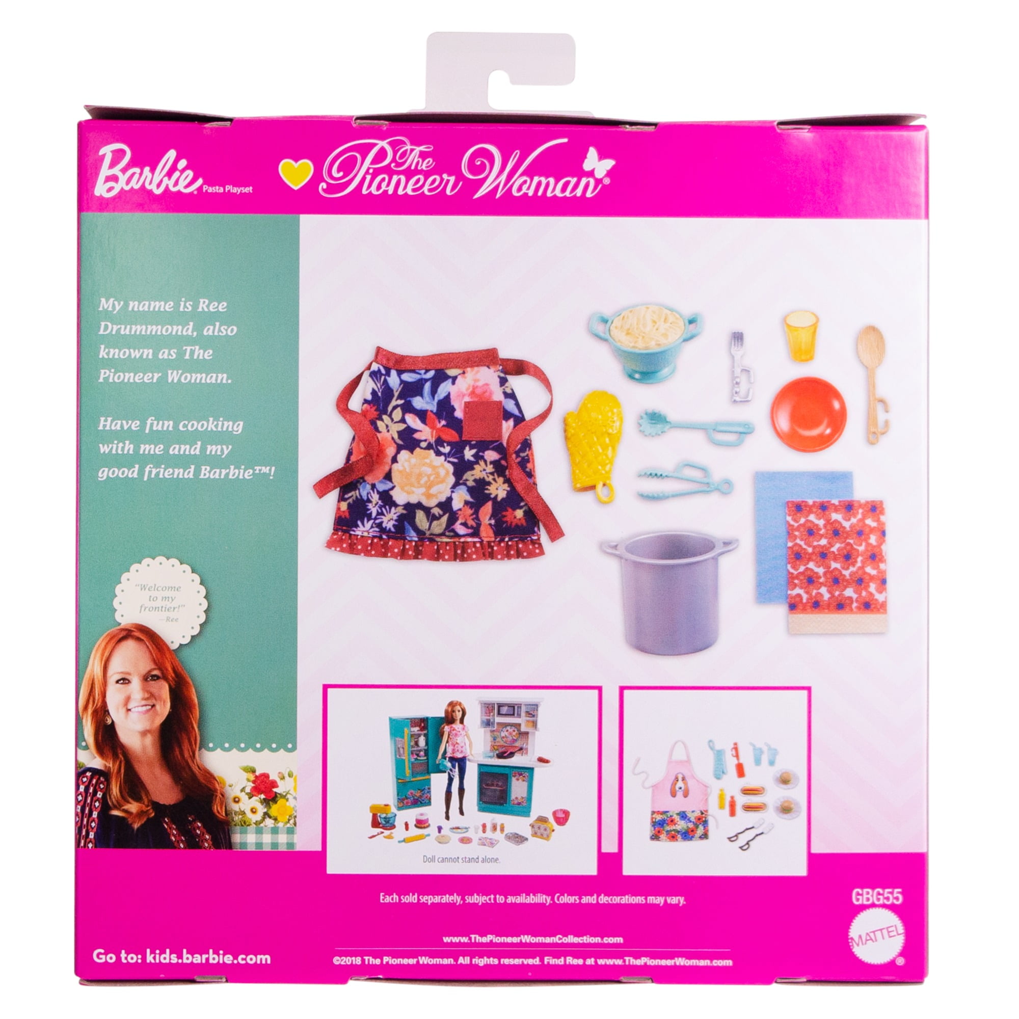 barbie pioneer woman kitchen set
