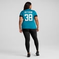thumbnail image 7 of Women's Nike Riley Patterson  Teal Jacksonville Jaguars Team Game Jersey, 7 of 7