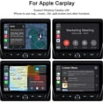 thumbnail image 5 of Wireless CarPlay Adapter,FIEWESEY CarPlay Dongle for OEM Wired CarPlay Cars Convert Wired to Wireless CarPlay, Support Online Update Plug & Play Easy Use Fit for Cars from 2015 & iPhone - White, 5 of 8