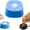 Blue #B33, variant on Pupa Paws Lick Roll Bowl, Slow Feeder Dog Bowls, Dog Lick Bowl with Rolling Ball, Interactive Lick Feeder for Wet Food & Treats, Anti-Slip Enrichment Bowl for Anxiety Relief, Keeps Pets Busy