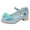 Blue, variant on Casual Shoes for Boys Toddler Girls Dress Pumps Glitter Sequins Princess Bowknot Low Heels Party Dance Shoes Rhinestone Sandals