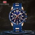 thumbnail image 2 of Mini Focus Men's Sports Watch Casual Waterproof Quartz Watch with Multiple Functions, 2 of 11