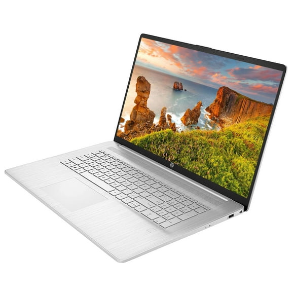 HP 17 inch Laptop for Business Students, 17.3" FHD Display, AMD Ryzen 5 5500U(Beat i7-11370H), 16GB RAM, 1TB NVMe SSD, Fingerprint Reader, WIFi, HDMI, USB-C, Webcam, Win11, SE Accessories