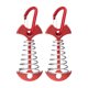 thumbnail image 1 of 2 piezas de accesorios para toldo de camping al aire libre con hebilla de gancho y resorte de espina de pescado, 1 of 6