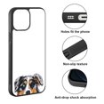 thumbnail image 2 of FINCIBO Soft Rubber Cover Case for Apple iPhone 13 mini 5.4" 2021 (NOT FIT iPhone 13 Pro 6.1" 2021/iPhone 13 6.1" 2021/iPhone 13 Pro Max 6.7" 2021), Animal Merle Aussie Australian Shepherd Dog, 2 of 5