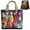 #A, variant on Quilted Tote Bag for Women with Handles Funky Chicken Handmade Large Capacity Animal Storage Bags Vintage Playful Cat