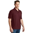thumbnail image 4 of Sport-Tek T474 Mens Dri-Mesh Pro Polo T-Shirt, Maroon - Large, 4 of 6