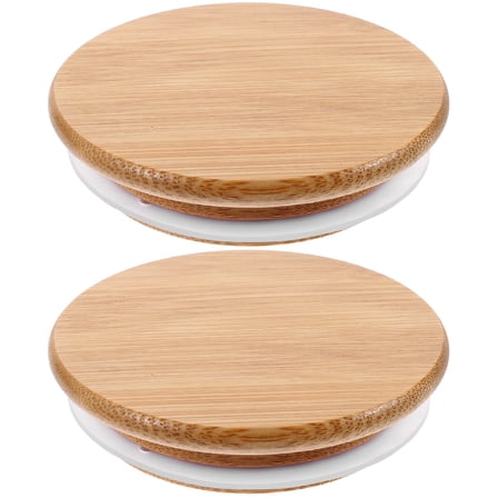 unbranded 2pcs Glass Water Pitcher Lid Water Jug Cover Replacement Lid Kettle Lid