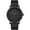 Black, variant on Timex Women's Crystal Opulence White/Rose Gold 38mm Dress Watch, Leather Strap