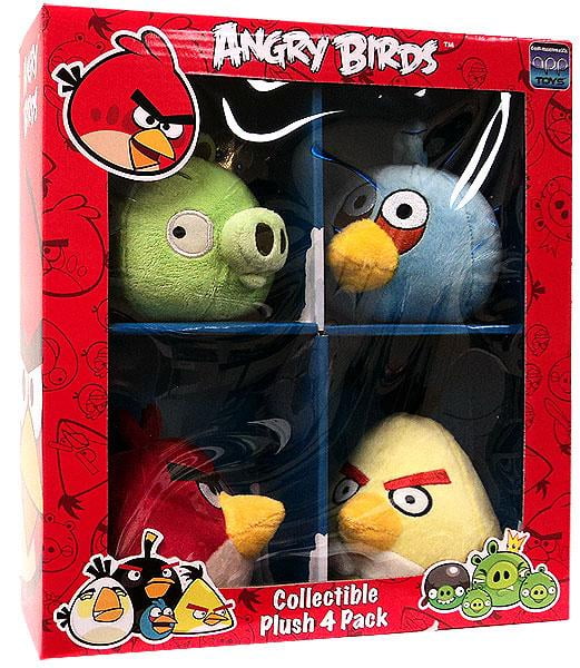 angry birds plush set