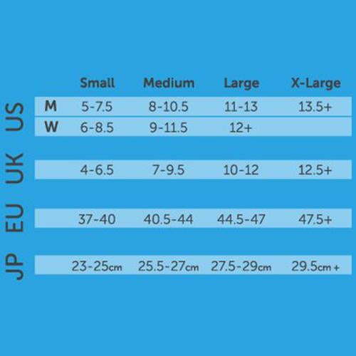 Injinji Ultra Run Crew Blu Size 37-40 Injinji Ultra Run Crew Blu Size 37-40