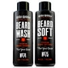 Wild Willies Beard Wash and Conditioner Bundle Beard Shampoo and Beard Softener 4 Oz Each