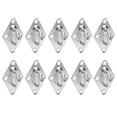 thumbnail image 4 of Oubit Eye Plate,10Pcs M5 4 Holes Stainless Steel Eye Plate Hardware Fittings Precision Engineered, 4 of 9