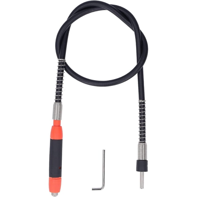 Herramientas rotativas de eje flexible, mandriles de extensión de cable de taladro flexibles, accesorios de eje flexible para grabado, esmerilado y pulido
