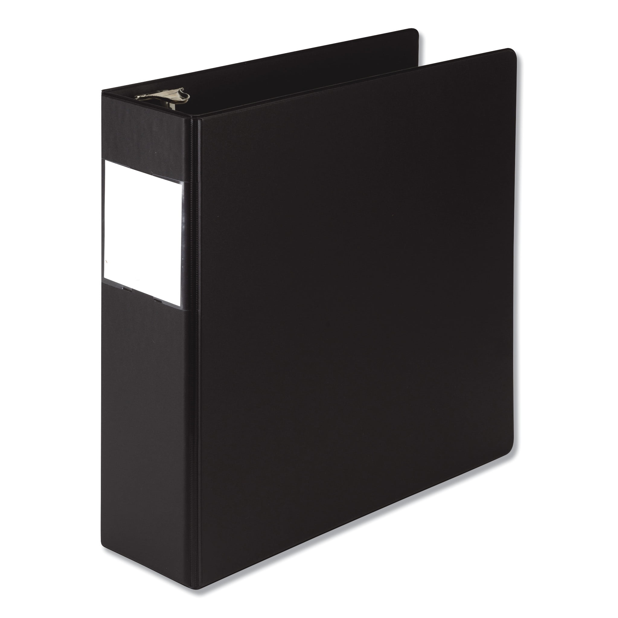 Samsill Earth's Choice Round Ring Reference Binder, 3 Rings, 3' Capacity, 11 x 8.5, Black -SAM14880