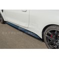 thumbnail image 5 of Replacement For 2021-Present BMW G82 G83 M4 Models | M-Performance Extended Style Carbon Fiber Side Skirts Extension Lip Pair, 5 of 10