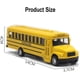 thumbnail image 3 of Modelo de coche/autobús escolar amarillo de metal fundido a presión con neumáticos desmontables, construcción de goma resistente y estructura metálica. Apto para niños y niñas., 3 of 5