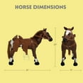 thumbnail image 4 of Ride On Stationary Cowboy Horse with Gallop and Neigh Sounds, 4 of 7