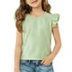 thumbnail image 1 of Vestido de Manga Larga una Línea para las Mujeres Suave Color Sólido Moda Casual Cuello Redondo Manga Corta, 1 of 7