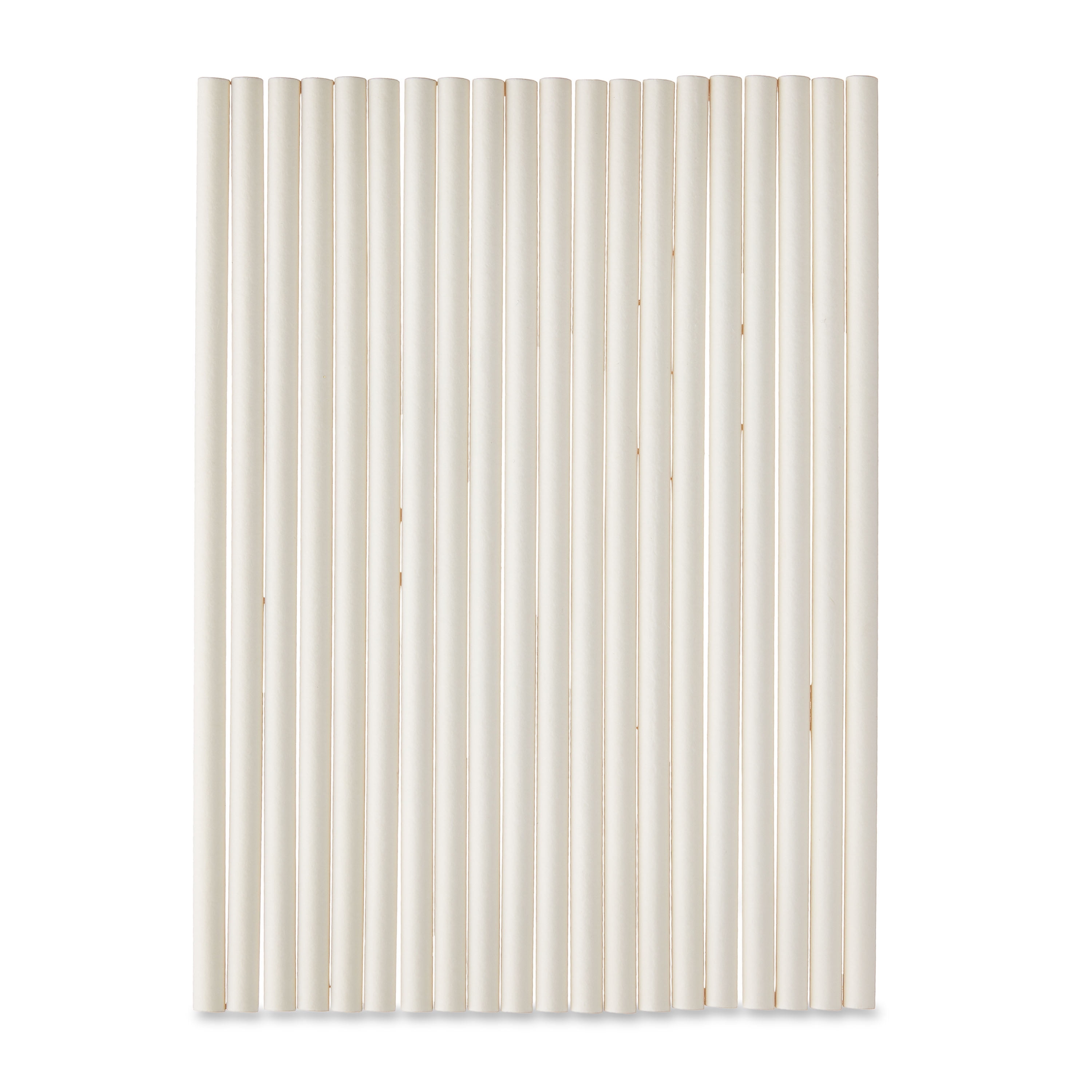 20 Count, 6 IN, White, Paper Cookie Treat Sticks, by Way To Celebrate