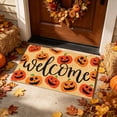 thumbnail image 6 of Halloween Pumpkin Welcome Door Mat, Funny Durable Non Slip Decorative Rugs for Bathroom Bedroom Kitchen Front Door, 6 of 6