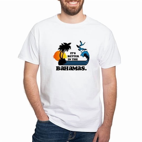 CafePress - It's Better In The Bahamas T Shirt - Men's Classic Cotton T-Shirts