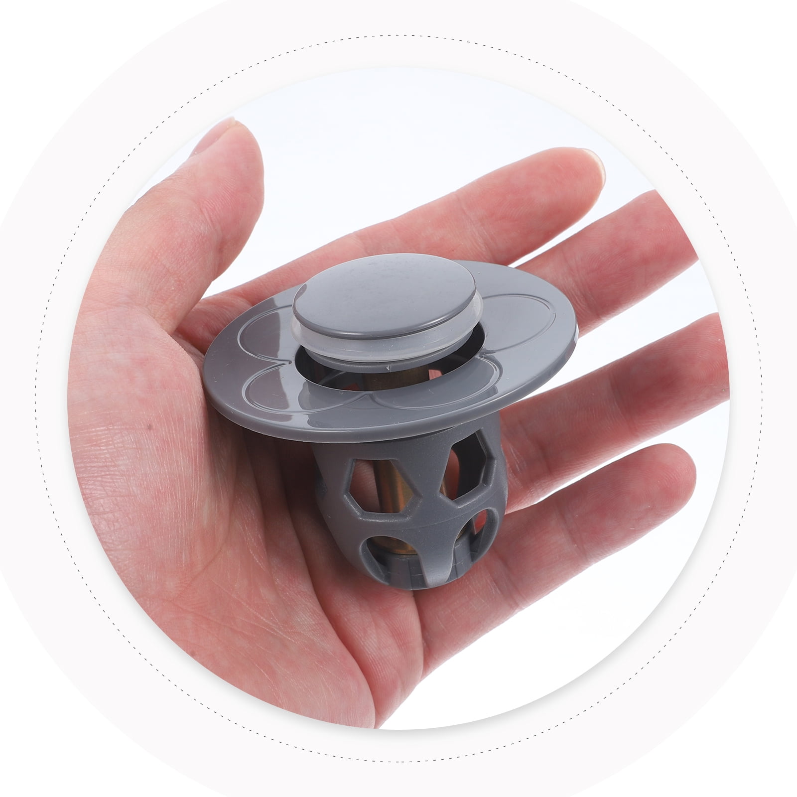 Frcolor Bathtub Drain Plug Sink Stopper Bathroom Universal Bathroom