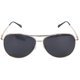 thumbnail image 5 of Gafas polarizadas a prueba de rayos ultravioleta, montura dorada, lentes negras y grises, gafas de sol anti-UV de estilo vintage, 5 of 8