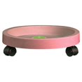 thumbnail image 1 of Removable Flower Pot Tray Universal Wheels Round Plastic Tray Flower Pot Rack Plant Stand, 1 of 2