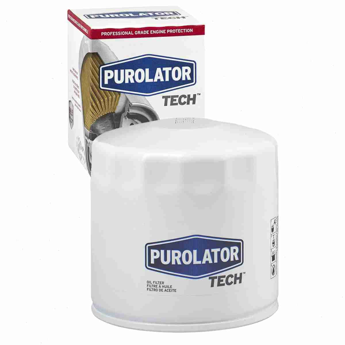 Purolator TECH Engine Oil Filter compatible with Jeep Commander    V8 2006-2007 Oil Change Lubricant Filters 