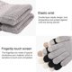 thumbnail image 5 of Winter Touch Screen Gloves Women Men Warm Stretch Knit Mittens Imitation Wool Thicken Full Finger, 5 of 5