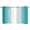 Teal, variant on Red Ombre Kitchen Curtains 63 Inch Length, Red White Gradient Modern Abstract Art Grommet Top Bedroom Living Room Curtains, Light Filtering Cafe Curtain Drapes 2 Panels Set 104''x63''