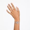 thumbnail image 2 of Swarovski Hyperbola Bangle Bow - White - Rhodium plated, 2 of 5