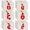 B, variant on Clearance! Caoblia Christmas Placemats 12x18" Washable Wipeable Heat-Proof Christmas Printing Placemats for Kitchen, Dining Table, Holiday, Party Decor Supplies, Christmas Decorations