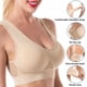 thumbnail image 3 of Minnieouse Sujetador deportivo para mujer, ropa interior transpirable a prueba de golpes para verano, ropa interior transpirable para mujer Ropa interior Color de piel Minnieouse AP013078-02, 3 of 6