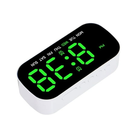CIYISON Multifunctional Digital Alarm Clock With Temperature Calendar Week Date Display