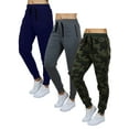 thumbnail image 6 of 3-Pack Women's Fleece Loose-Fit Jogger Sweatpants (S-2XL), 6 of 11