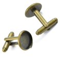 thumbnail image 2 of 6pcs Gemelos de Base Joya Cobre para Hombre Camisa Bricoje Bronce Sunnimix Ajustes de gemelos, 2 of 4